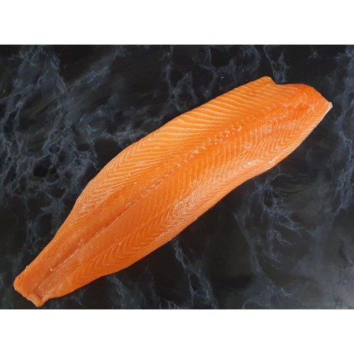 Full Side Skin on Salmon Fillets